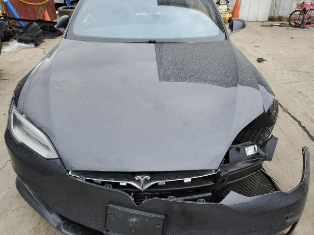 5YJSA1E2XGF154698 - 2016 TESLA MODEL S Gris foto 7
