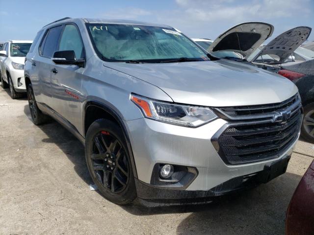 1GNERKKW1KJ136876 - 2019 CHEVROLET TRAVERSE P SILVER photo 1