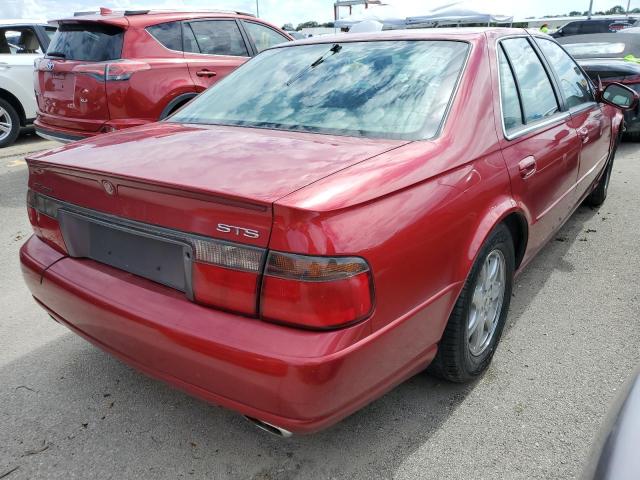 1G6KY5494WU910763 - 1998 CADILLAC SEVILLE ST RED photo 4