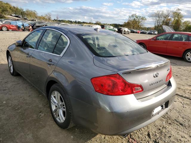 JN1DV6AR7CM862165 - 2012 INFINITI G25 GRAY photo 3