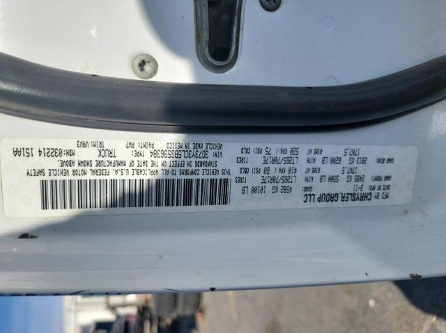 3D73Y3CL5BG596384 - 2011 DODGE RAM 3500 WHITE photo 10