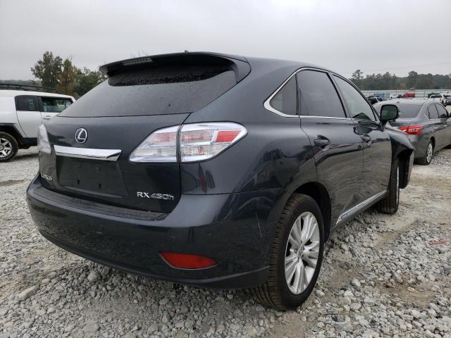 JTJZB1BA8A2003678 - 2010 LEXUS RX 450 GRAY photo 4