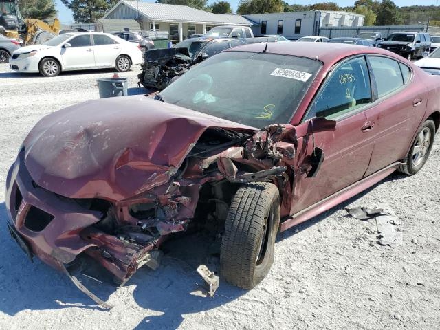 2G2WP522X51280172 - 2005 PONTIAC GRAND PRIX ბურგუნდია ფოტო 2