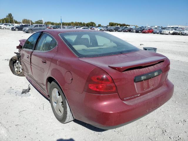 2G2WP522X51280172 - 2005 PONTIAC GRAND PRIX ბურგუნდია ფოტო 3
