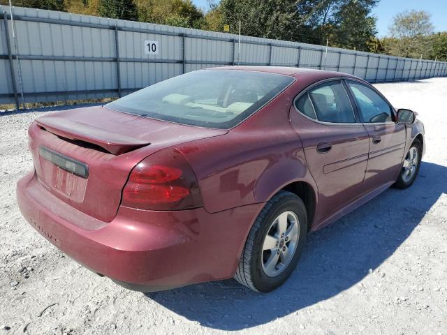 2G2WP522X51280172 - 2005 PONTIAC GRAND PRIX ბურგუნდია ფოტო 4