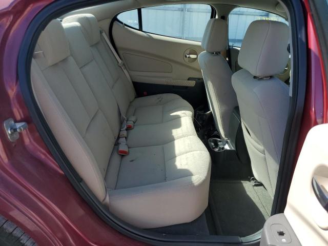 2G2WP522X51280172 - 2005 PONTIAC GRAND PRIX ბურგუნდია ფოტო 6