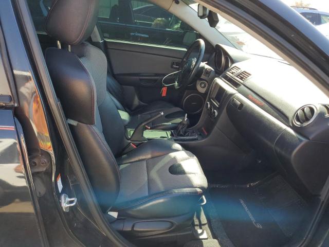 JM1BK34L871657755 - 2007 MAZDA SPEED 3 BLACK photo 5