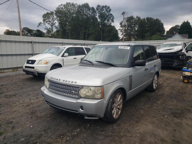 SALMF13437A239852 - 2007 LAND ROVER RANGE ROVE SILVER photo 2