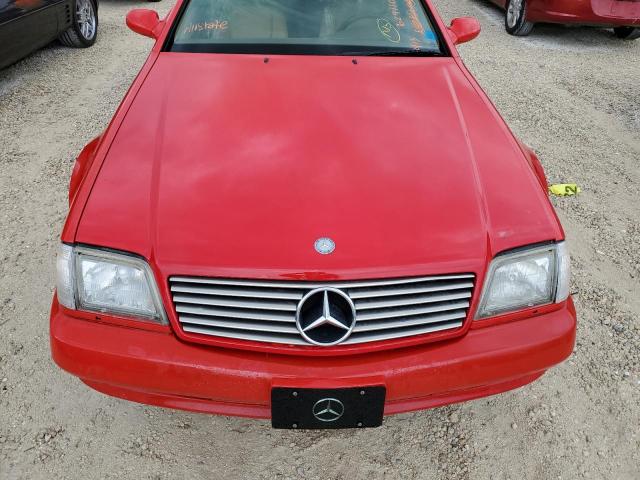 WDBFA68F61F196655 - 2001 MERCEDES-BENZ SL 500 RED photo 7