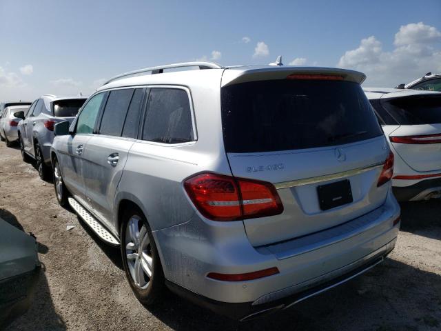 4JGDF6EE1HA770992 - 2017 MERCEDES-BENZ GLS 450 4M SILVER photo 3