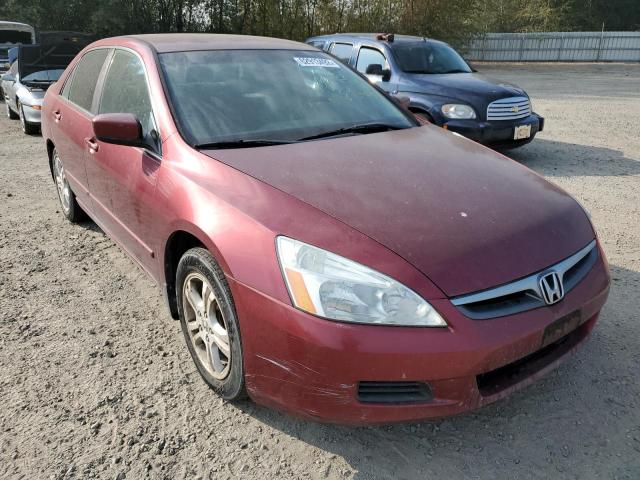 1HGCM55356A024395 - 2006 HONDA ACCORD SE MAROON photo 1