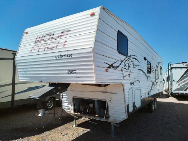 4X4FCTE2X7X001844 - 2007 CHER 5TH WHEEL WHITE photo 3