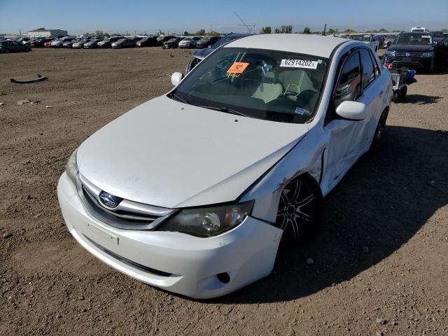 JF1GE6A60AG504777 - 2010 SUBARU IMPREZA 2. WHITE photo 2