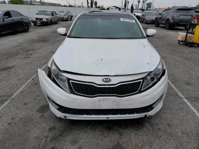 KNAGM4AD8D5042899 - 2013 KIA OPTIMA HYB WHITE photo 9