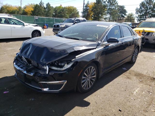 3LN6L5D96HR614419 - 2017 LINCOLN MKZ SELECT BLACK photo 2