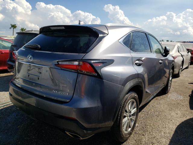 JTJYARBZ3H2059170 - 2017 LEXUS NX 200T BA GRAY photo 4