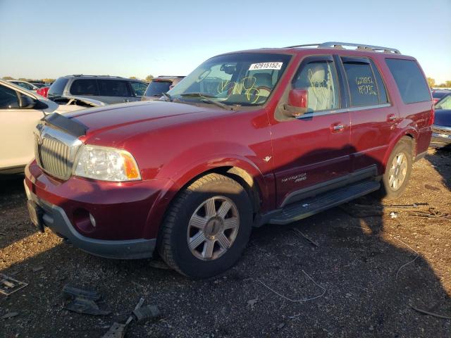 5LMFU28R14LJ01025 - 2004 LINCOLN NAVIGATOR BURGUNDY photo 1