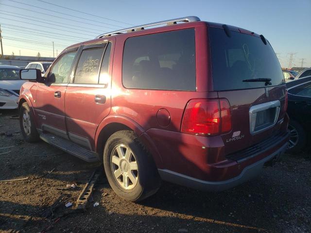 5LMFU28R14LJ01025 - 2004 LINCOLN NAVIGATOR BURGUNDY photo 2
