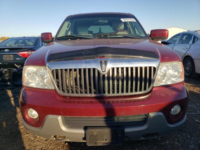 5LMFU28R14LJ01025 - 2004 LINCOLN NAVIGATOR BURGUNDY photo 5