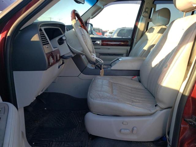 5LMFU28R14LJ01025 - 2004 LINCOLN NAVIGATOR BURGUNDY photo 7