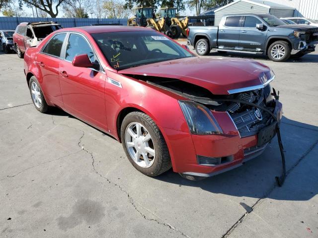 1G6DV57V390101194 - 2009 CADILLAC CTS HI FEA RED photo 1