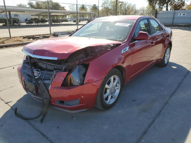 1G6DV57V390101194 - 2009 CADILLAC CTS HI FEA RED photo 2