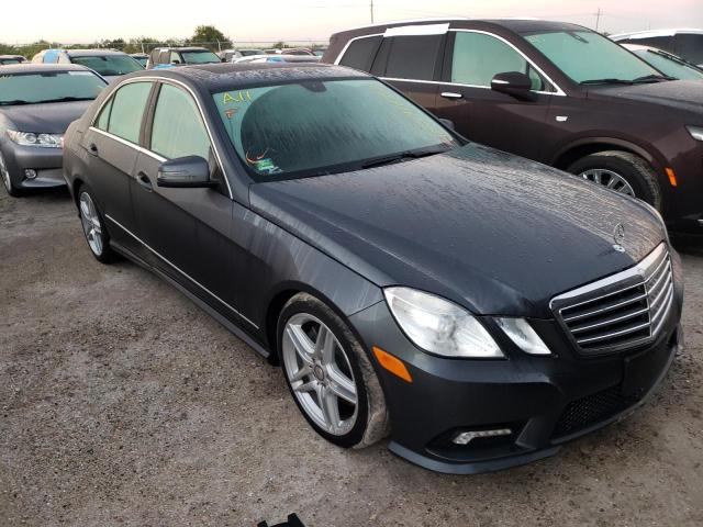 WDDHF9AB7BA417754 - 2011 MERCEDES-BENZ E 550 4MAT GRAY photo 1