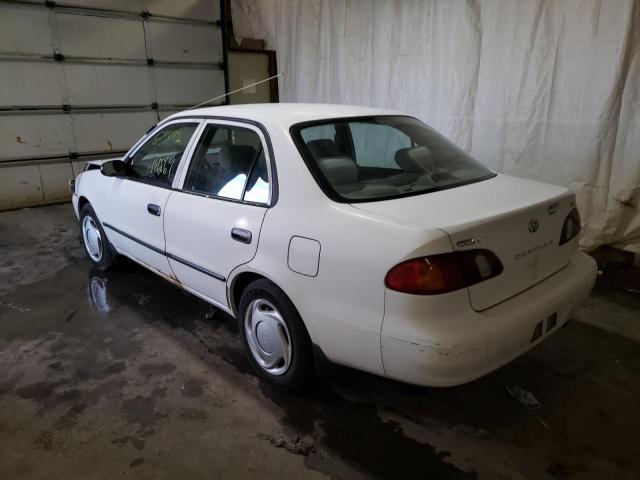 2T1BR12E5YC366308 - 2000 TOYOTA COROLLA VE WHITE photo 3