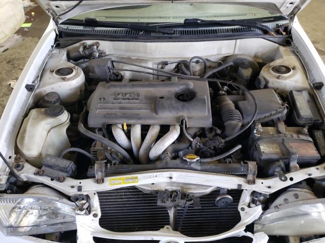 2T1BR12E5YC366308 - 2000 TOYOTA COROLLA VE WHITE photo 7