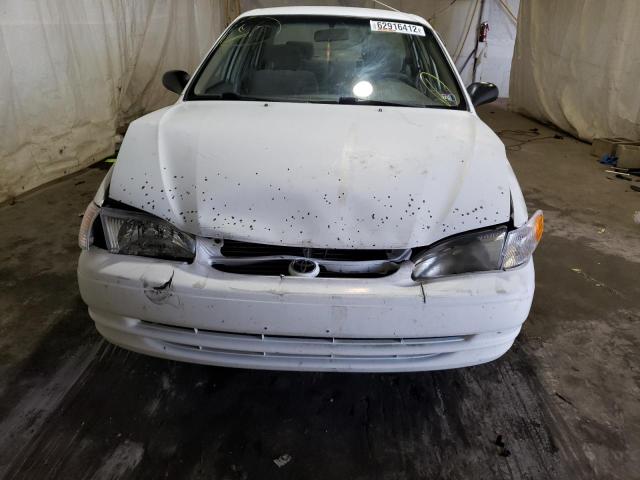 2T1BR12E5YC366308 - 2000 TOYOTA COROLLA VE WHITE photo 9