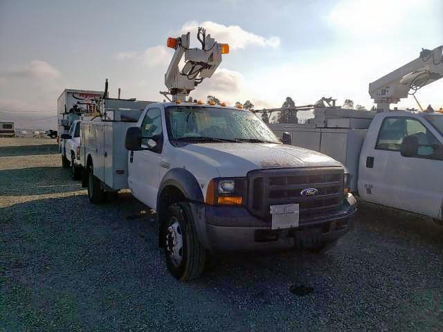 1FDXF46Y46EC95547 - 2006 FORD F450 WHITE photo 1