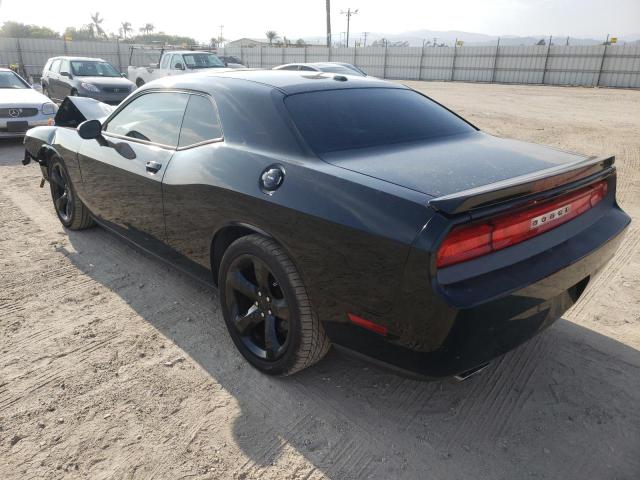 2C3CDYBT9EH270648 - 2014 DODGE CHALLENGER BLACK photo 2