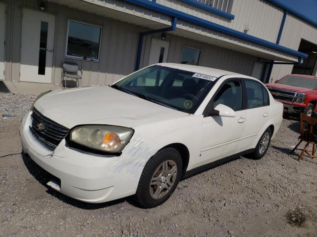 1G1ZS58F27F309587 - 2007 CHEVROLET MALIBU LS WHITE photo 2