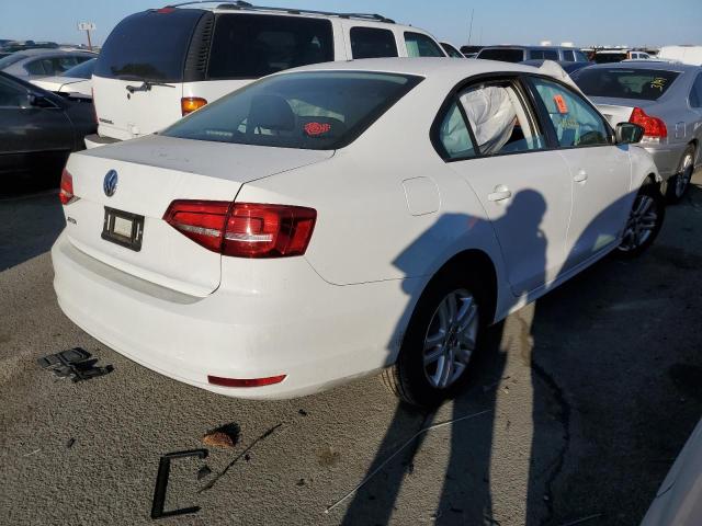 3VW2K7AJ7FM253127 - 2015 VOLKSWAGEN JETTA BASE WHITE photo 4