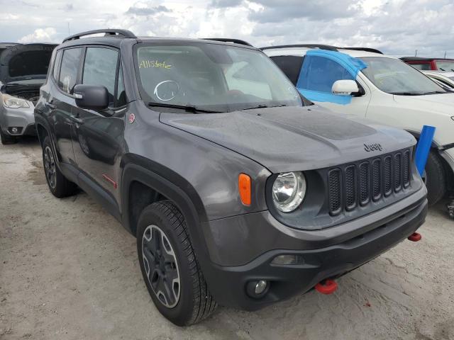 ZACCJBCT6GPD68831 - 2016 JEEP RENEGADE T GRAY photo 1