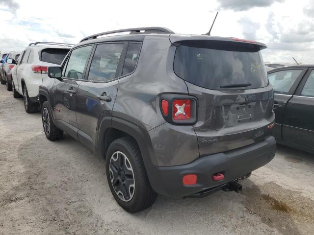 ZACCJBCT6GPD68831 - 2016 JEEP RENEGADE T GRAY photo 3