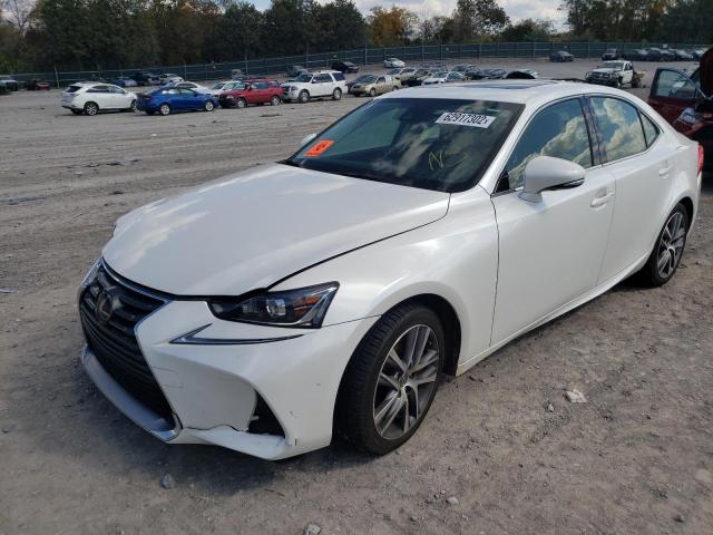 JTHBA1D24K5090569 - 2019 LEXUS IS 300 WHITE photo 2