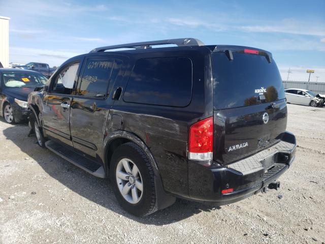 5N1AA0ND7BN602277 - 2011 NISSAN ARMADA BLACK photo 3