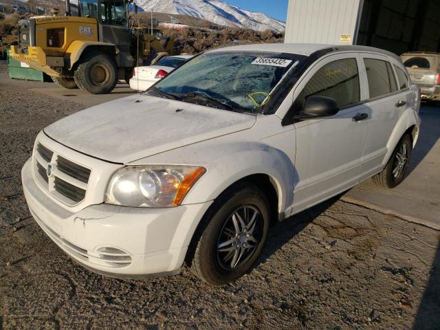 1B3HB28B98D566646 - 2008 DODGE CALIBER WHITE photo 2