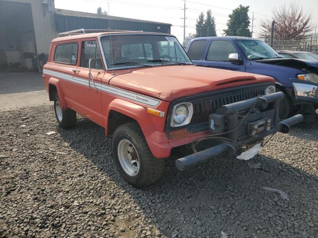 J8A17NZ154690 - 1978 JEEP WAGONEER RED photo 1