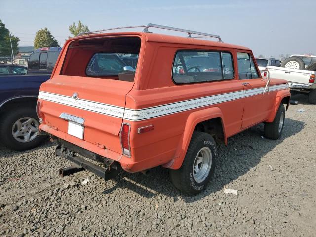 J8A17NZ154690 - 1978 JEEP WAGONEER RED photo 4