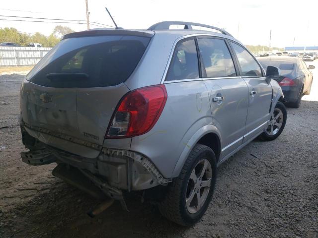 3GNAL3EKXES586494 - 2014 CHEVROLET CAPTIVA LT SILVER photo 4