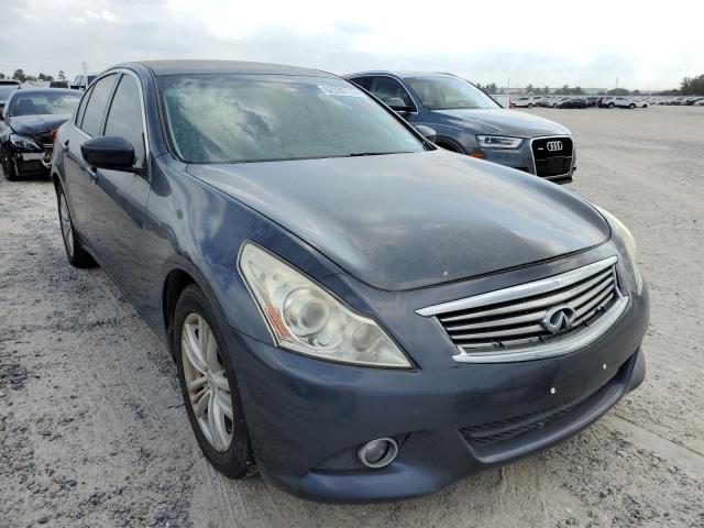 JN1CV6AP6CM626312 - 2012 INFINITI G37 BASE BLUE photo 1