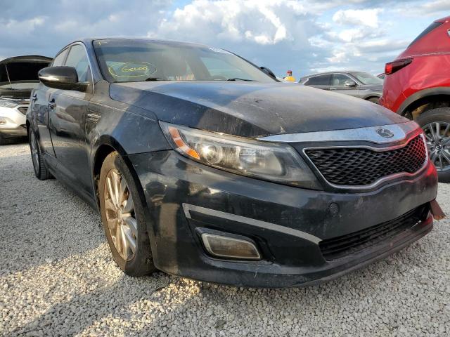 5XXGN4A72EG298852 - 2014 KIA OPTIMA EX BLACK photo 1