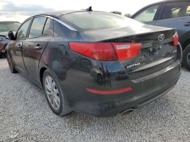 5XXGN4A72EG298852 - 2014 KIA OPTIMA EX BLACK photo 3