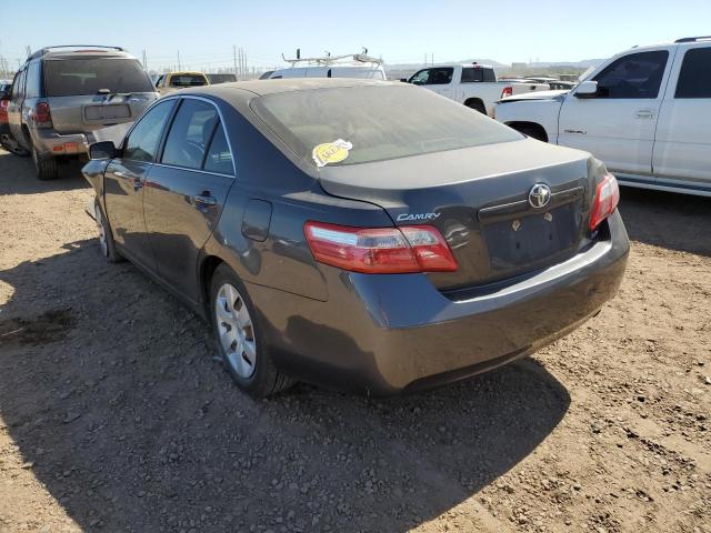 4T4BE46K88R037345 - 2008 TOYOTA CAMRY CE GRAY photo 3