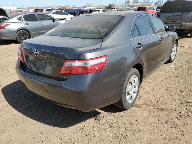 4T4BE46K88R037345 - 2008 TOYOTA CAMRY CE GRAY photo 4