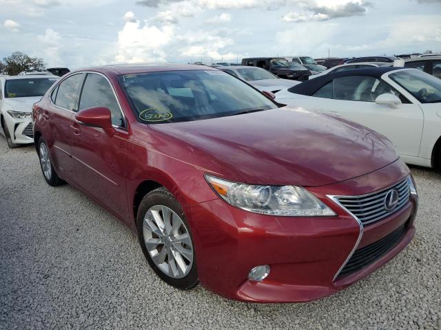 JTHBW1GG6D2027177 - 2013 LEXUS ES 300H RED photo 1