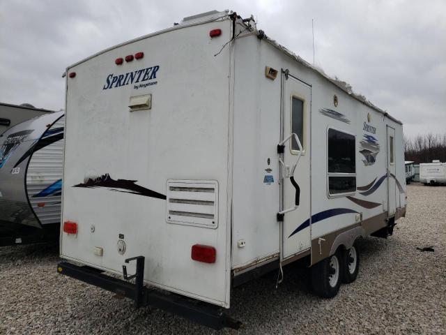 4YDT2422881531575 - 2008 KEYSTONE SPRINTER WHITE photo 4