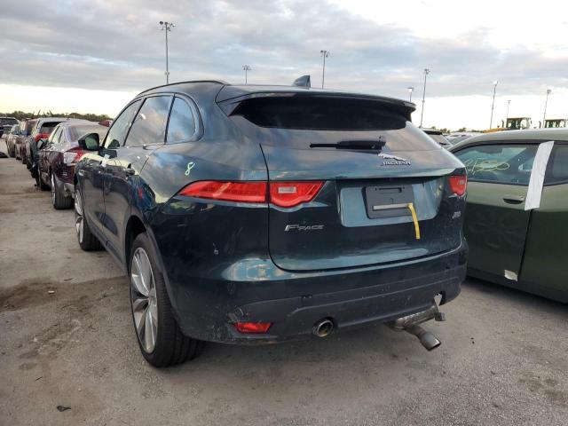 SADCL2BV8HA058831 - 2017 JAGUAR F-PACE R - GREEN photo 3